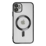 iPhone 11 Kılıf Kross Magneticsafe Kapak - Siyah
