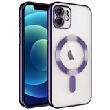 Iphone 11 Kılıf Magsafe Köşeleri Renkli Lüx Şeffaf Kamera Lens Korumalı