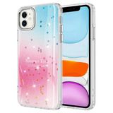 İphone 11 Kılıf Simli Desenli Parlak Task Kapak