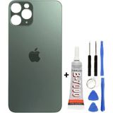 Iphone 11 Pro Arka Kapak Cam +Yapıştırıcı B700 + Tamir Seti - Yeşil