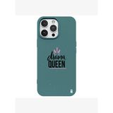 iPhone 11 Pro Haki Lansman Renkli Silikon Drama Queen Tasarımlı Premium Kılıf