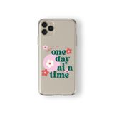 Iphone 11 Pro ile Uyumlu One Day At A Timetasarım Baskılı Şeffaf Kılıf
