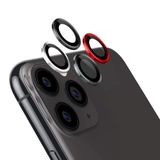 İphone 11 Pro Kamera Lens Koruyucu Cam Metal Kenarli 3Lu Set