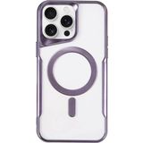 İphone 11 Pro Max Kılıf Boyi Magsafe Silikon Kapak - Derin Mor
