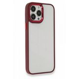 iPhone 11 Pro Max Kılıf Luna Lens Kamera Çerçeveli Silikon Kapak