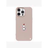 iPhone 11 Pro Pudra Lansman Renkli Silikon New Year Kedi Tasarımlı Premium Kılıf