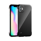iPhone 11 Uyumlu Kamera Korumalı Yanları Açık Sararmaz Sert Mika Şeffaf Kılıf