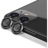 Iphone 11 Uyumlu Kamera Lens Koruyucu Mercek Çerçeve - İP 11 - Siyah