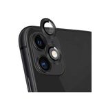 İphone 11 Uyumlu Safir Kamera Lens Koruyucu (Kolay Takma Aparatlı) Cl-12 Siyah