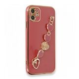 iPhone 12 Kılıf Esila Silikon - Kırmızı