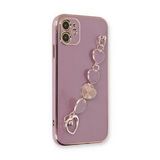 İphone 12 Kılıf Esila Silikon - Mor