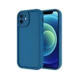 İphone 12 Kılıf Esnek Ve Yumuşak Dokulu Telefonu Çizmeyen Soft Silikon Kapak Royal Case/ananas Koyu Yeşil