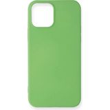 İphone 12 Mini Kılıf First Silikon - Yeşil