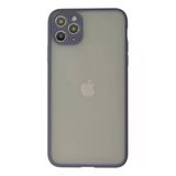 İphone 12 Pro Kılıf Montreal Silikon Kapak - Gri-(5796)