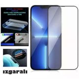 Iphone 12 Pro Max Ekran Koruyucu Toz Filitreli Izgaralı Anti Dust Tam Kaplayan Kırılmaz Cam