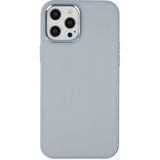 iPhone 12 Pro Max Kılıf Asya Deri Silikon - Sierra Blue - Renkli