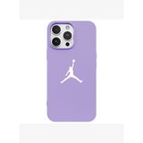 iPhone 12 Pro Max Lila Lansman Renkli Silikon Premium Basketbol Kılıf