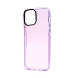 Iphone 12 Pro Max Şeffaf Soft Kenar Tırtıklı Tasarım Silikon