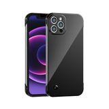 iPhone 12 Pro Max Uyumlu Kamera Korumalı Yanları Açık Sararmaz Sert Mika Şeffaf Kılıf