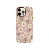 İphone 12 Pro Max Vorian Çift Katmanlı Kılıf Daisy Mocha Garden