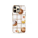 İphone 12 Pro Vorian Çift Katmanlı Kılıf Coconut Cabana