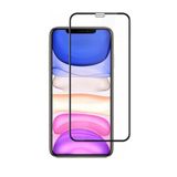 iPhone 12 Uyumlu Tam Kaplayan Premium Ekran Koruyucu Cam Anti-Static Özellikli Siyah Çerçeveli