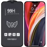 iPhone 12/12 Pro 6.1 3D Full High Aluminum Tempered Cam Ekran Koruyucu-(5775)