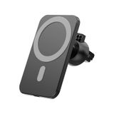 Iphone 13 / 13 Pro / 13 Pro Max Kablosuz Şarj Aleti Magsafe Araç Içi Manyetik Şarj 15W - Gri