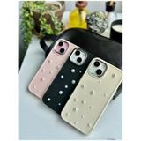 Iphone 13-14 Ve 15 Uyumlu 3D Pearl Oyuncak Tasarımlı Esnek Silikon Kılıf - Pembepearl