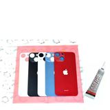 İphone 13 Arka Batarya Pil Kapağı Gece Yarısı Siyah (B7000 15 Ml Yapıştırıcı)