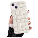 İphone 13 Kılıf Baklava Desenli Yeni Modo Parlak Yumuşak Renkli Puf Silikon Kamera Çıkıntılı Koruma