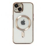 Iphone 13 Kılıf Kross Magneticsafe Kapak - Gold