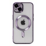Iphone 13 Kılıf Kross Magneticsafe Kapak - Mor
