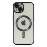 Iphone 13 Kılıf Kross Magneticsafe Kapak - Siyah