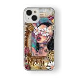 Iphone 13 Mini ile Uyumlu Hopeless Romantic Tasarım Baskılı Şeffaf Kılıf