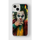 Iphone 13 Mini ile Uyumlu Joker Tasarım Baskılı Şeffaf Kılıf 2