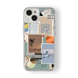 iPhone 13 Mini ile Uyumlu Mood Tasarım Baskılı Şeffaf Kılıf