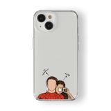 iPhone 13 Mini ile Uyumlu My Sipderman Tasarım Baskılı Şeffaf Kılıf