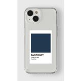 Iphone 13 Mini ile Uyumlu Pantone Nautilus Tasarım Baskılı Şeffaf Kılıf