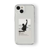 Iphone 13 Mini ile Uyumlu Rocky Tasarım Baskılı Şeffaf Kılıf
