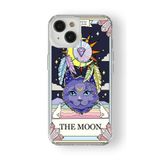 Iphone 13 Mini ile Uyumlu The Moon Tasarım Baskılı Şeffaf Kılıf