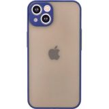 Iphone 13 Mini Kılıf Montreal Silikon Kapak - Lacivert-(5796)