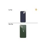 İphone 13 Mini Yeşil Renk Arka Kapak Arka Cam Batarya Kapağı Lazer Kesim Kapak Pil Kapağı