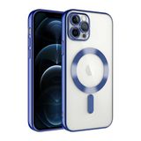 İphone 13 Pro Kılıf Magsafe Özellikli Metal Lazer Silikon Kapak