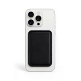 İphone 13 Pro Max Heritage Hakiki Deri Cüzdan Magsafe Noir Siyah