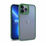 İphone 13 Pro Max Kılıf Kamera Çıkıntılı Arkası Şeffaf Köşeleri Parlak Renkli Işlemeli Flora Kapak