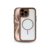İphone 13 Pro Max Kılıf – Kamera Korumalı – Magsafe Uyumlu – Haki Renk – Mat Silikon Telefon Kılıfı