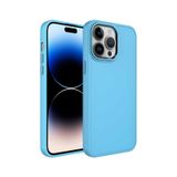 iPhone 13 Pro Max Kılıf Metal Çerçeve ve Buton Tasarımlı Silikon Luna Kapak