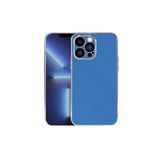 Iphone 13 Pro Max Kılıf Parlak Altın Işlemeli Kamera Korumalı Pastel Renkli Kapak (Viyana)