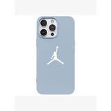 iPhone 13 Pro Max Mavi Lansman Renkli Silikon Premium Basketbol Kılıf